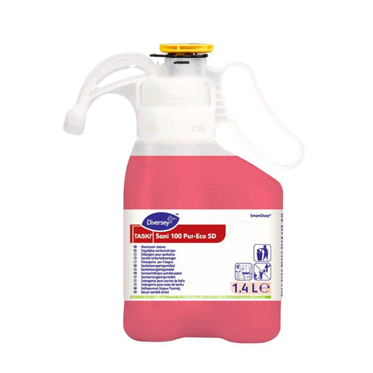 Detergente para Casas de Banho em SmartDose -  Taski Sani 100 Pur-Eco (Super Concentrado) - 1,4 L