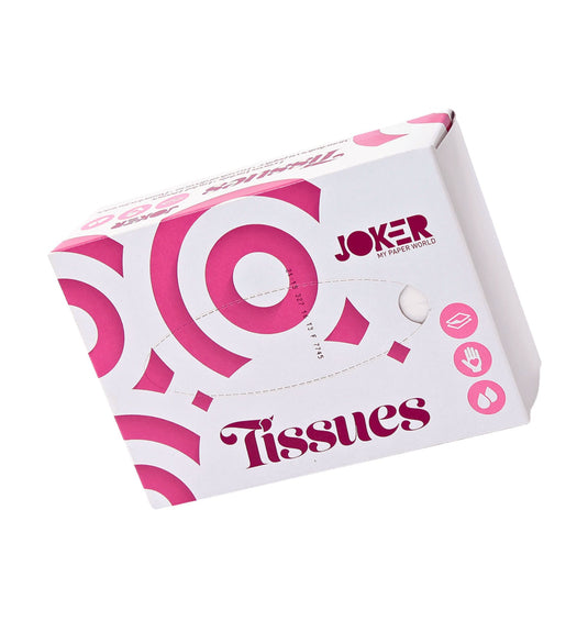Lenços Faciais Tissue Joker - 70 Lenços