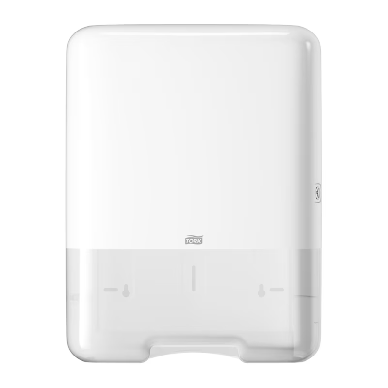 Carregue imagem no visualizador da galeria H3 -Dispensador Tork para Toalha com Dobra Simples Branco

