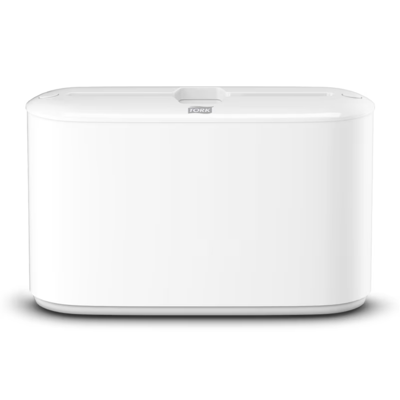Carregue imagem no visualizador da galeria H2 - Dispensador Bancada para Toalha de Mãos Interfolha Branco
