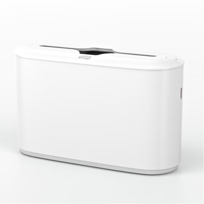 Carregue imagem no visualizador da galeria H2 - Dispensador Bancada para Toalha de Mãos Interfolha Branco

