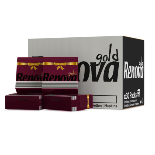 Guardanapos Renova Gold - 1200 unidades 40x40cm - Cor Bordeaux