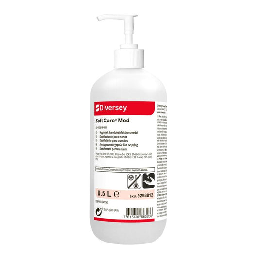 Gel Desinfetante para Mãos - Soft Care Med - 500 ml
