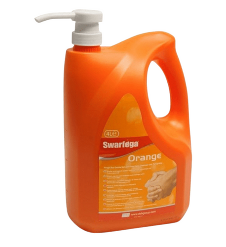 Sabonete Líquido para Óleos e Sujidades Difíceis - Swarfega Orange - 4L