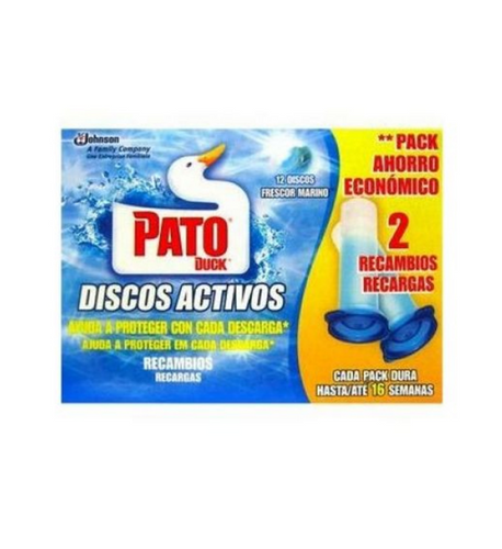 Pato Discos Activos Marinho - 2 Recargas